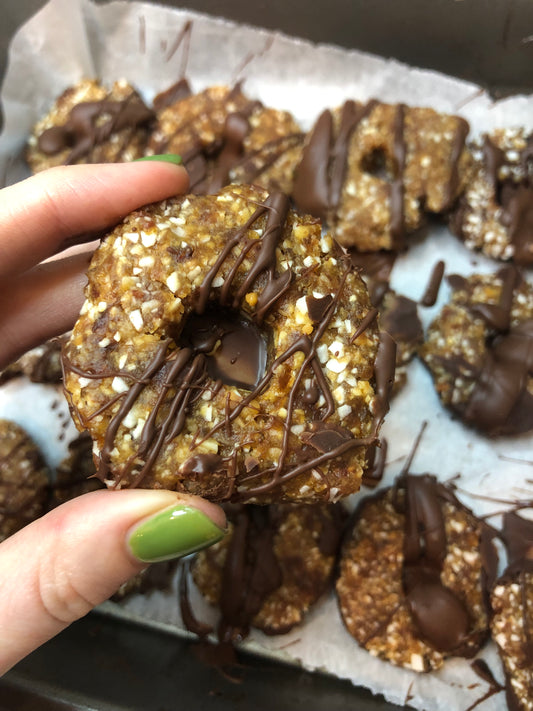 5-Ingredient Copycat Samoas (GF, Vegan, DF)