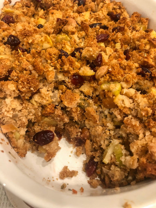 Sacha Inchi Cranberry Stuffing (GF Option)