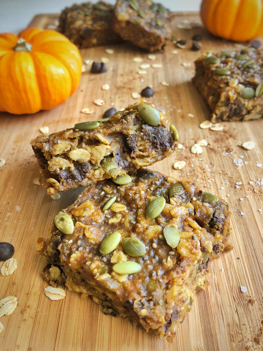 Sacha Inchi Pumpkin Oat Bars