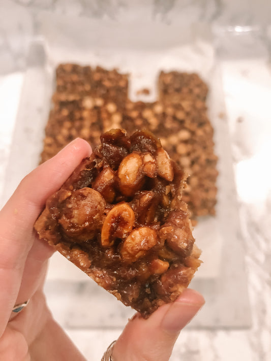 Nut-Free Pecan Pie Bars (Vegan, Gluten Free!)