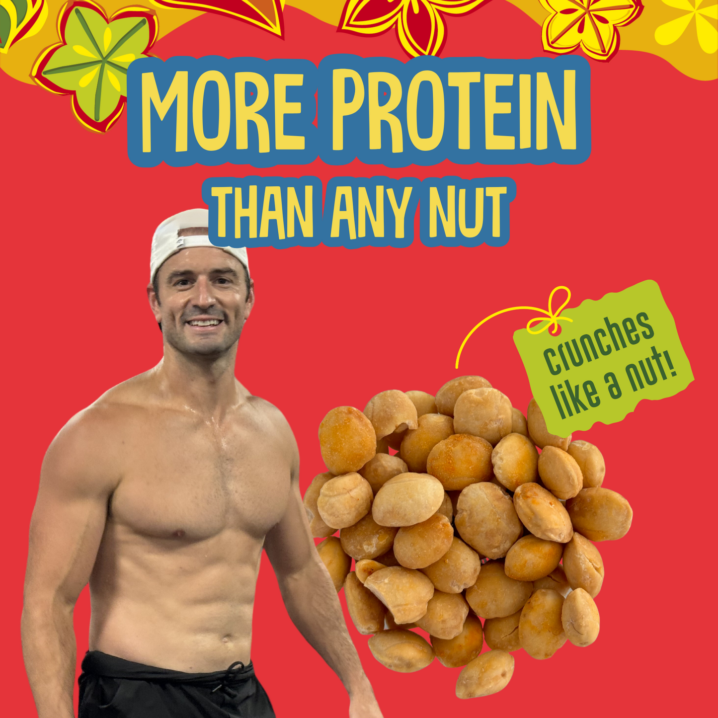 Semillas de proteína inca orgánicas cajún - Bolsa de 1 oz para llevar (paquetes de 6 y 12)