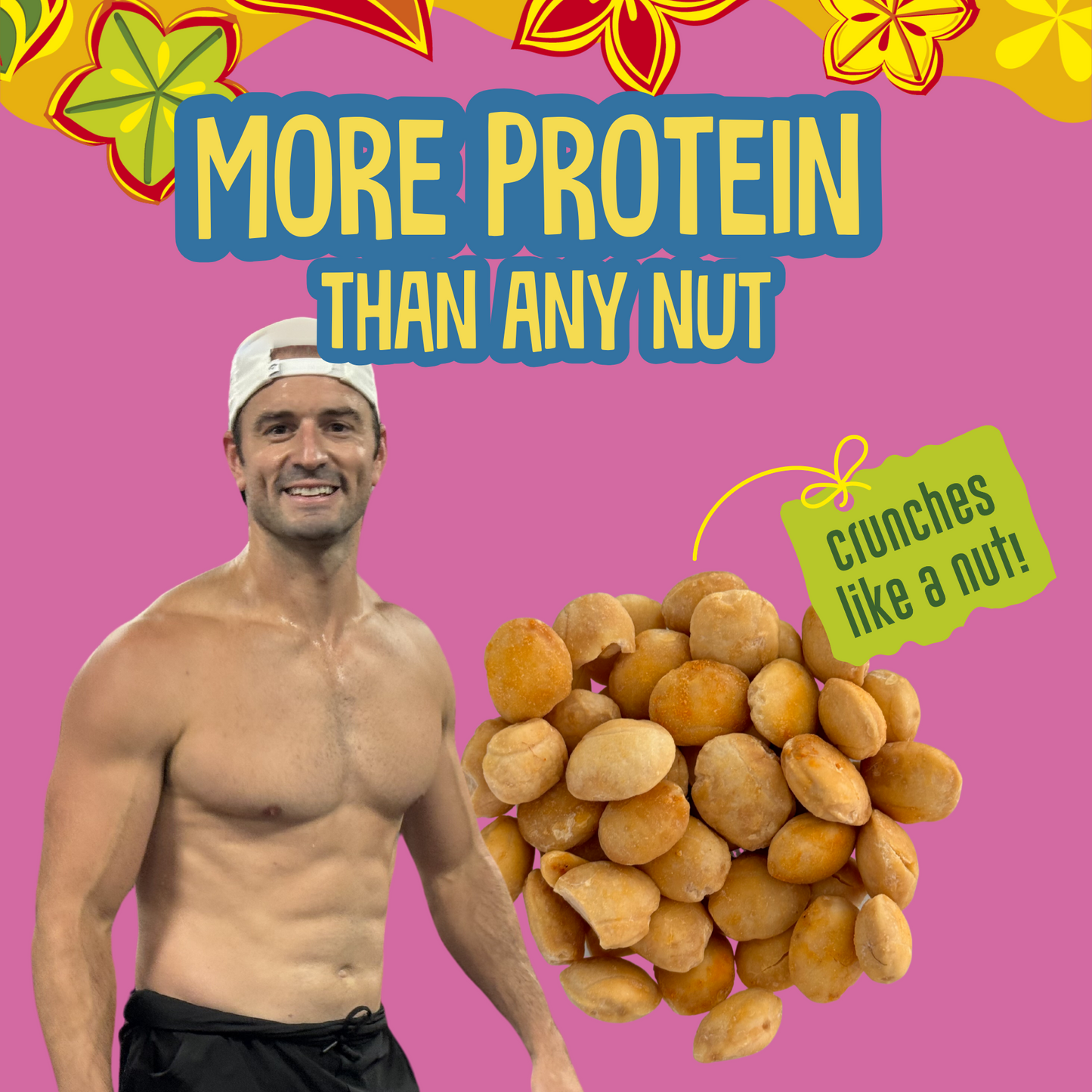 Semillas de proteína inca orgánicas Sweet Crunch - Bolsa para llevar de 1 oz