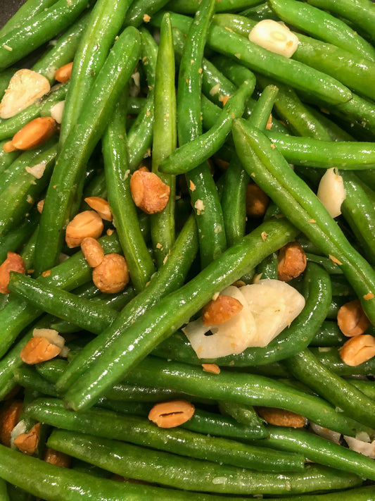 Green Bean Amandine (Nut Free!)