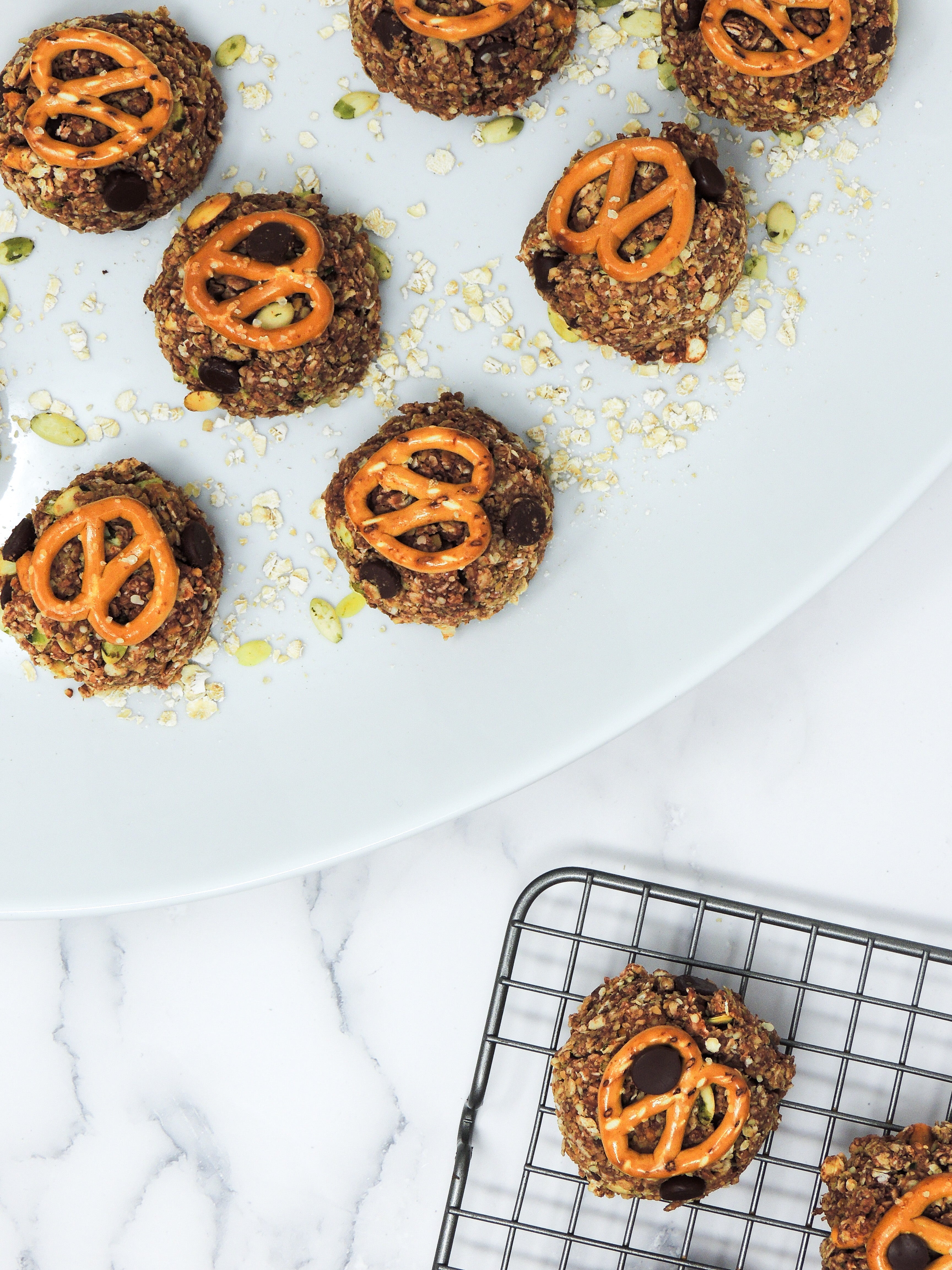 Trail Mix Cookies [Gluten Free, Nut Free, Vegan]