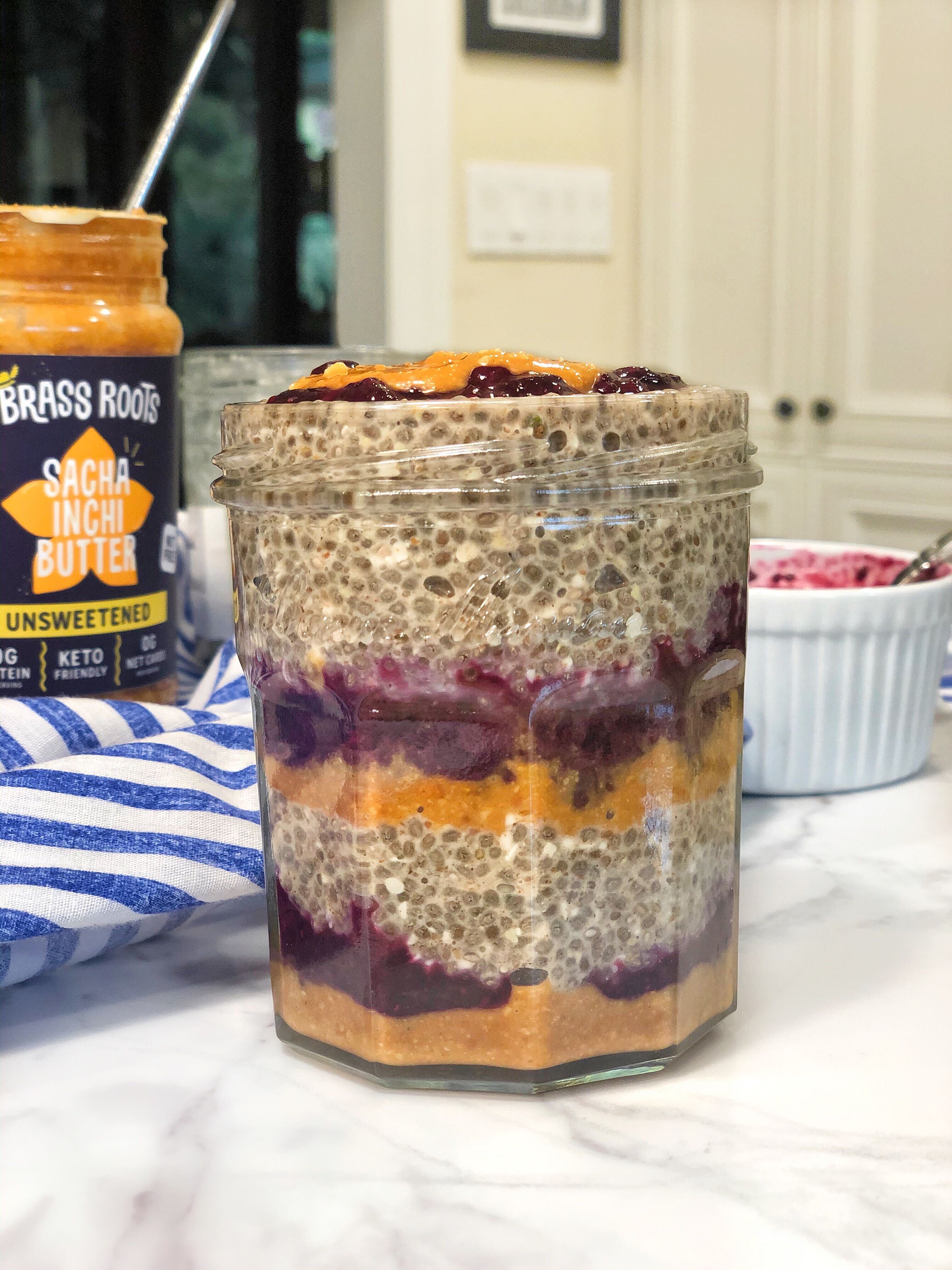 Overnight Chia Pudding [Vegan, GF, No Bake]