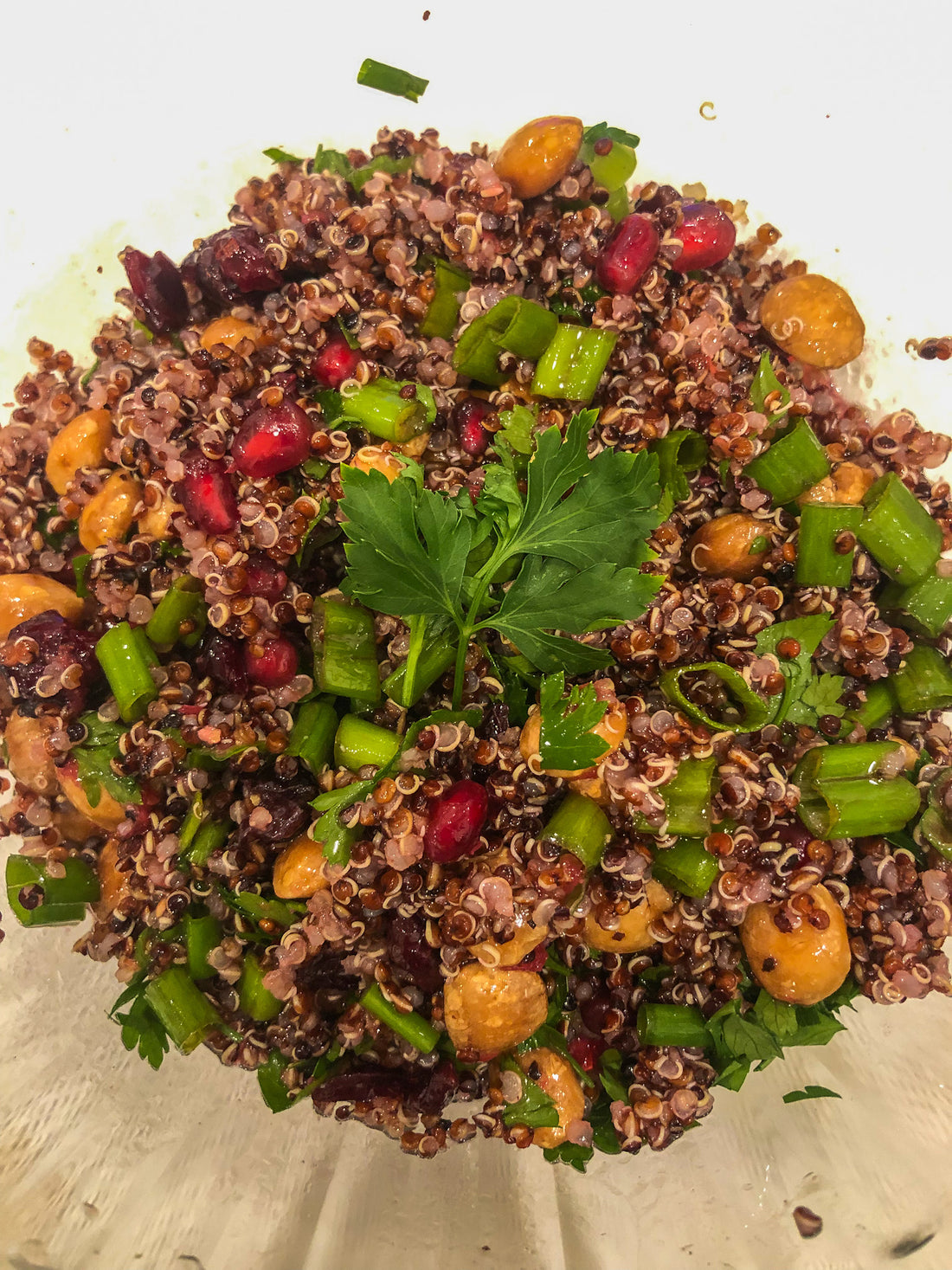 Sacha Inchi Holiday Quinoa Salad