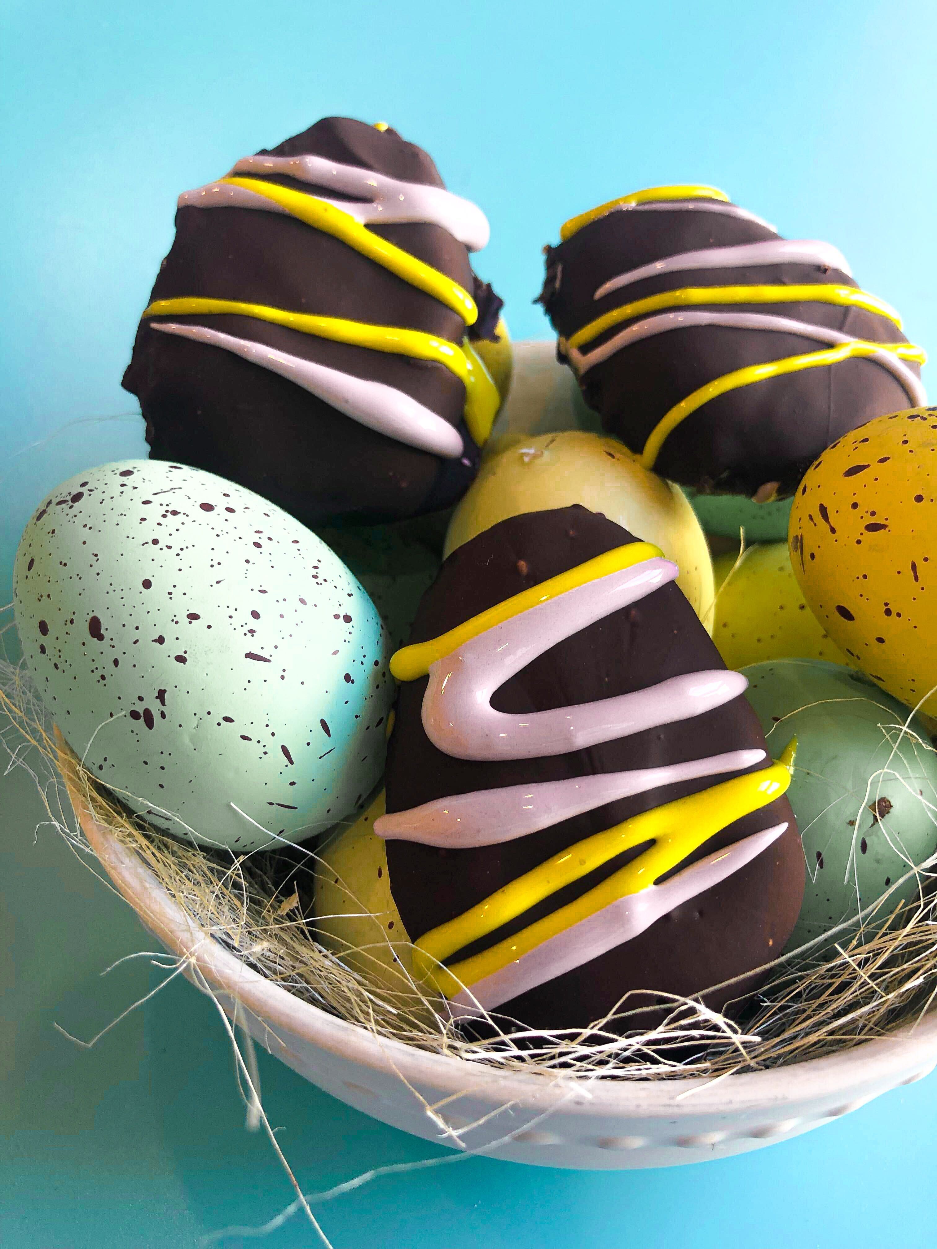 3 Ingredient "Reeses Peanut Butter" Eggs! [Nut-Free]