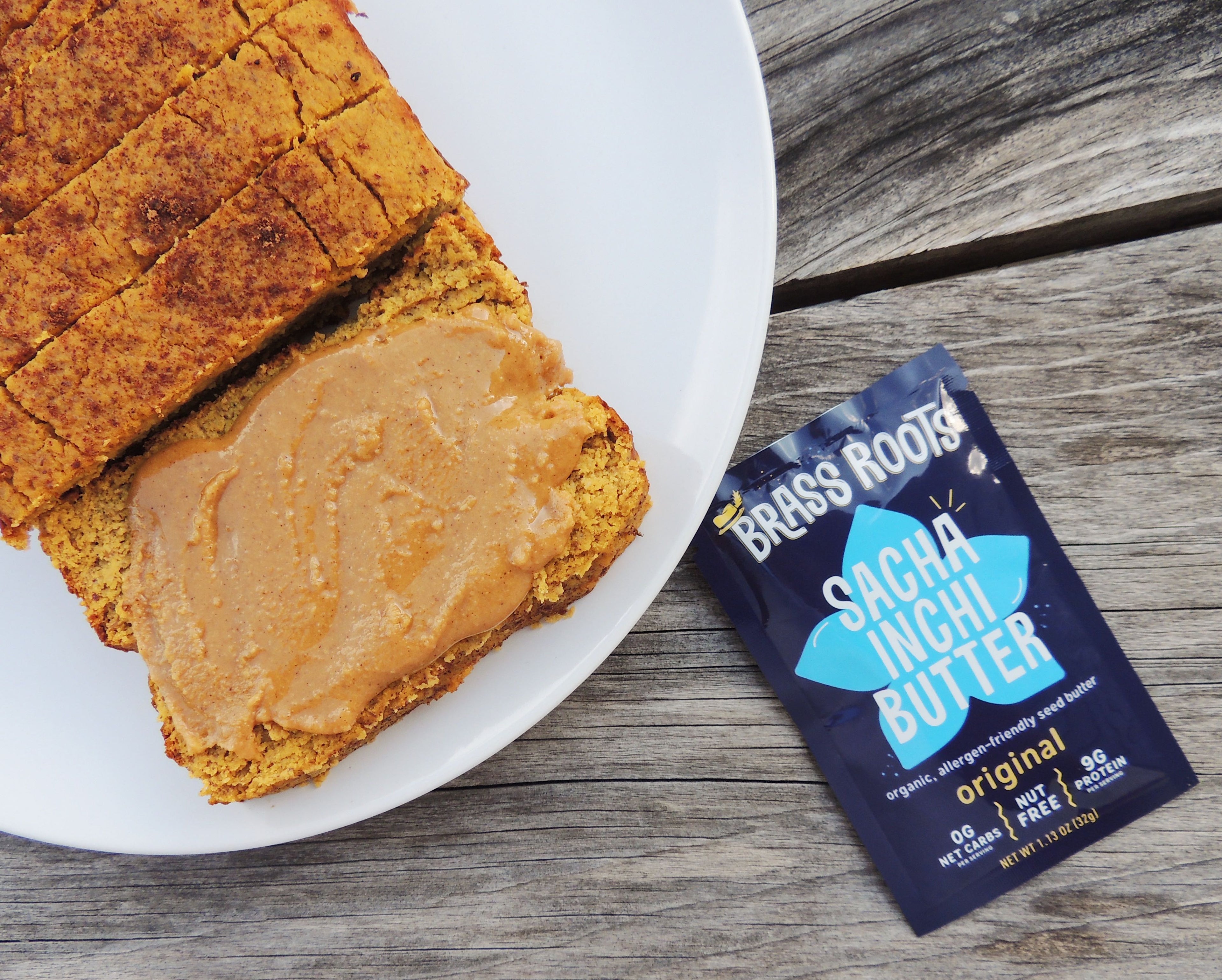 Nut-Free Hearty Pumpkin Snacking Bread [Gluten Free, Vegan Option]