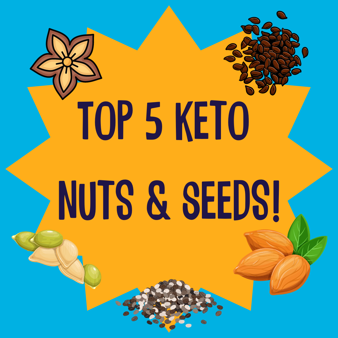 Top 5 Keto Nuts and Seeds