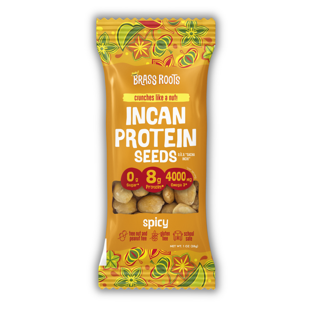 Spicy Organic Incan Protein Seeds - 1 oz Grab n Go Bag