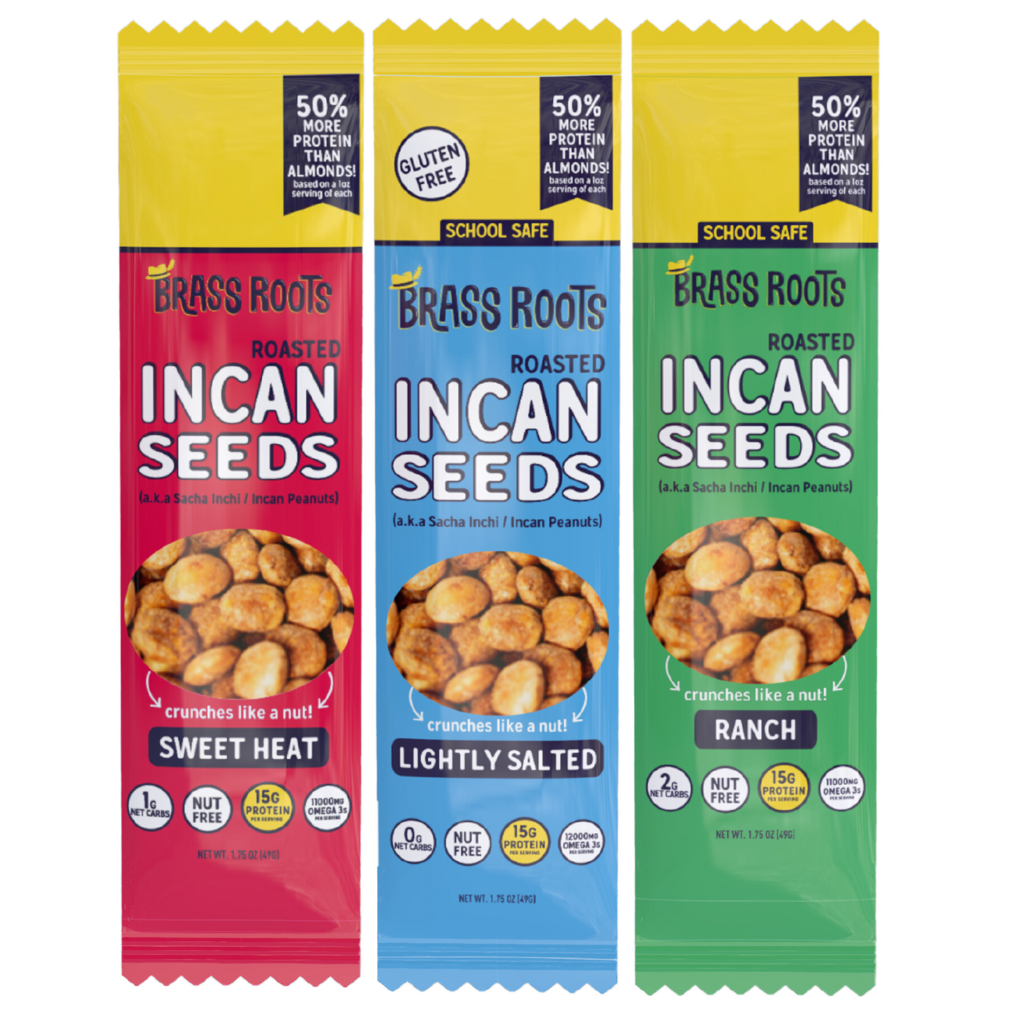 Grab n Go - Roasted Incan Seeds - Pack of 6 - 25% OFF