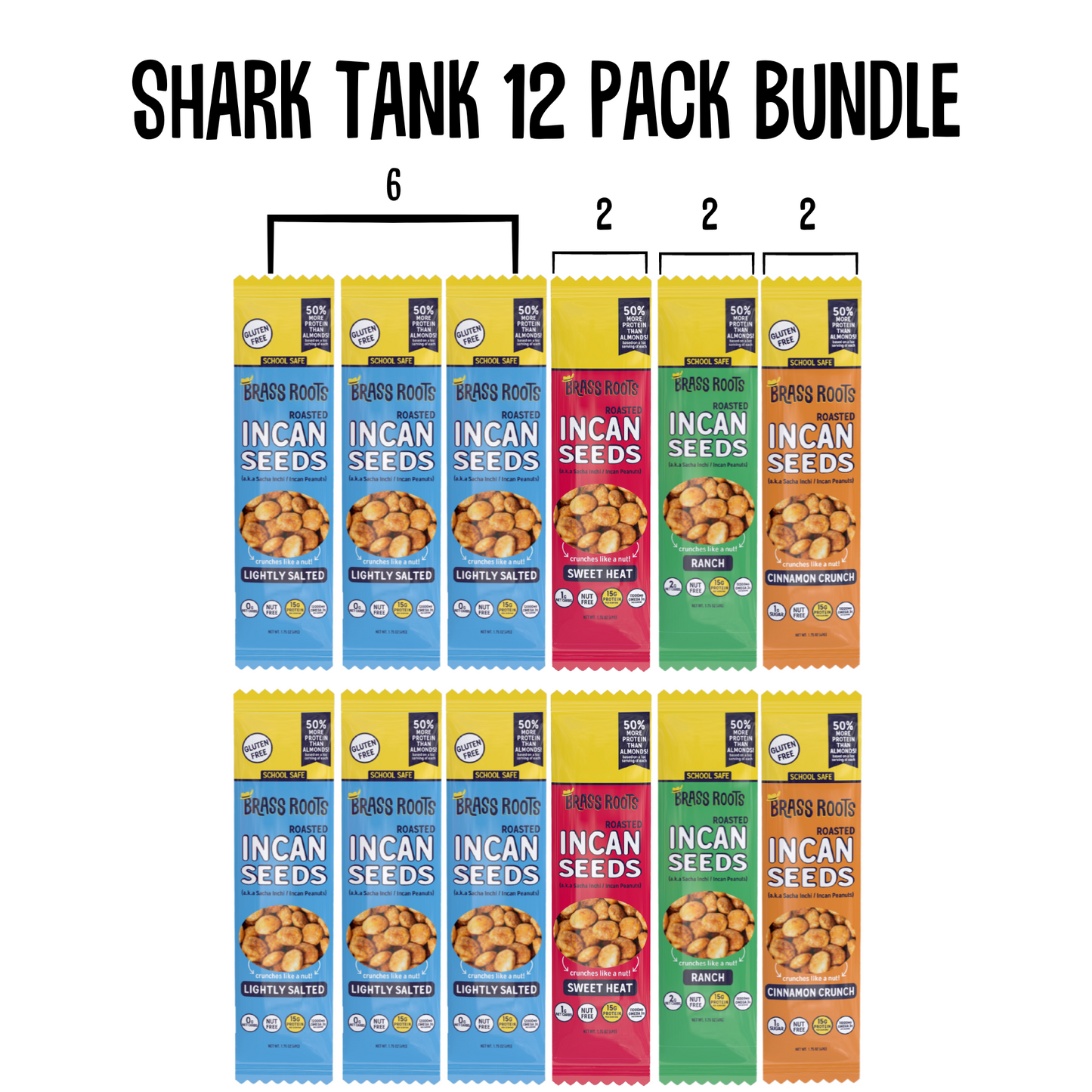 Shark Tank Grab n Go 1.75oz Bundle - 12 Pack