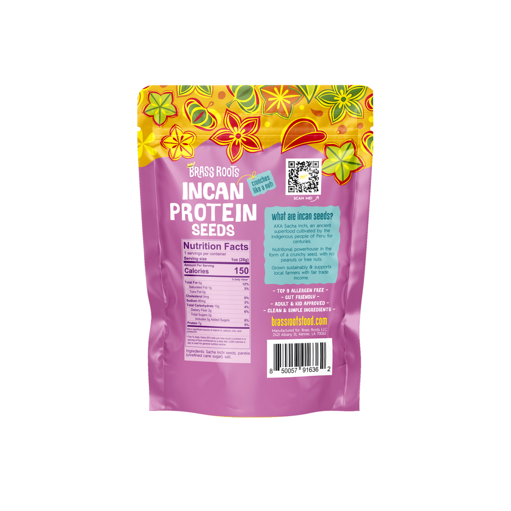 Semillas de proteína inca orgánicas Sweet Crunch - Paquete de refrigerio de 10 oz