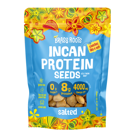 Salted Organic Incan Protein Seeds - 10 oz Snack Pack