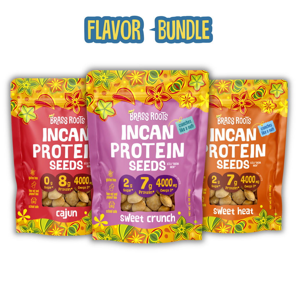 Flavor Roots Flavor Bundle 10oz | Organic Grab n Go | Brass Roots