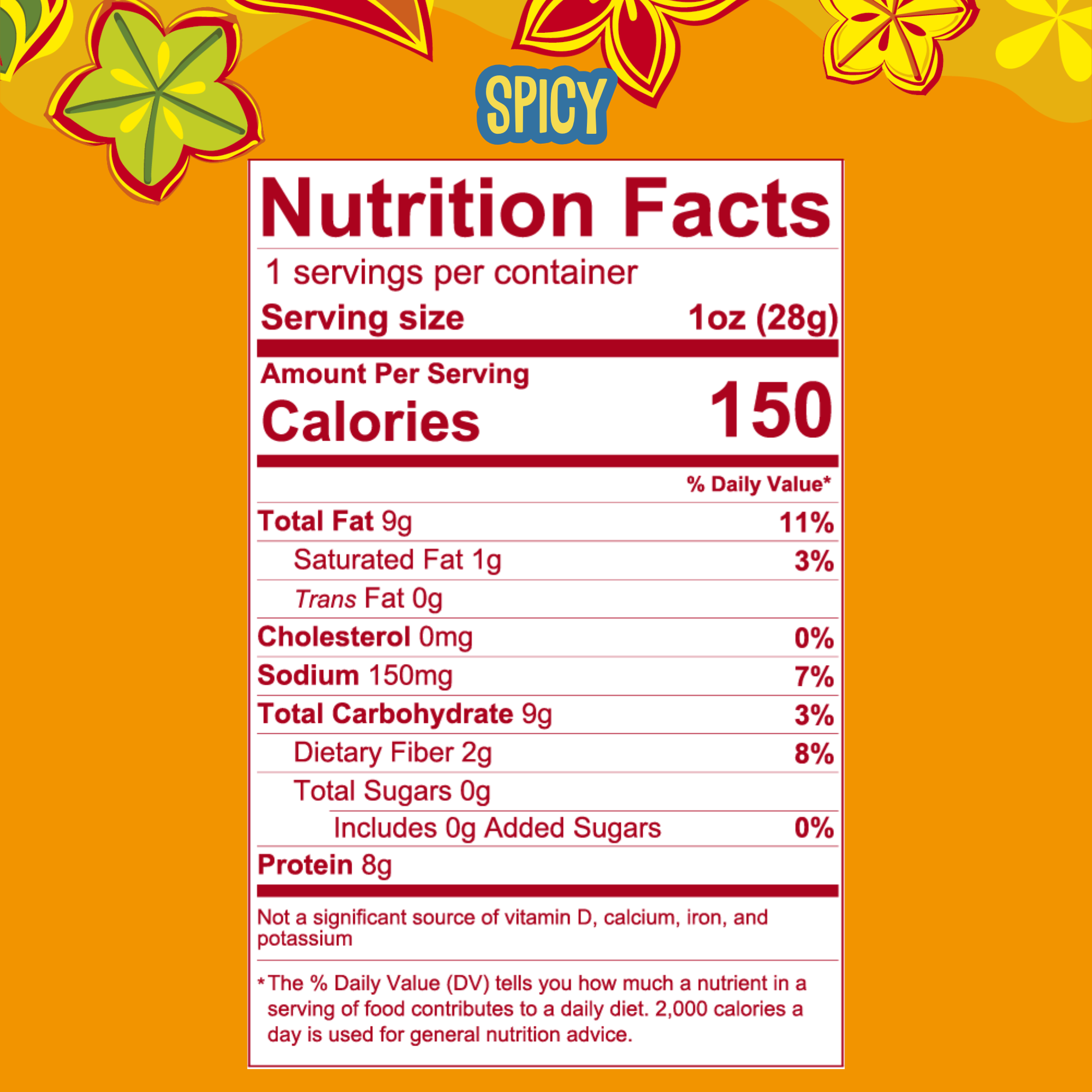 Bolsa picante de 5 libras