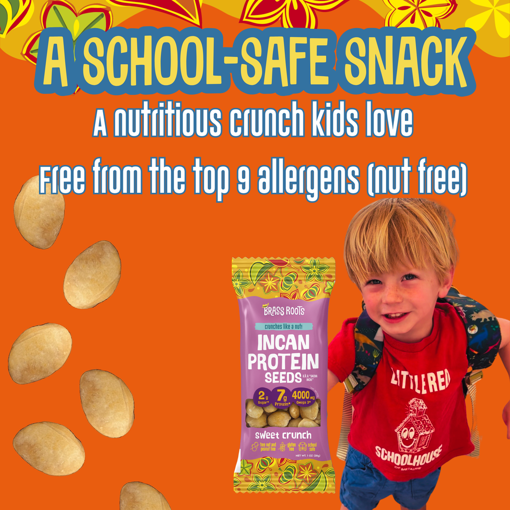 Semillas de proteína inca orgánicas Sweet Heat - Paquete de refrigerio de 10 oz