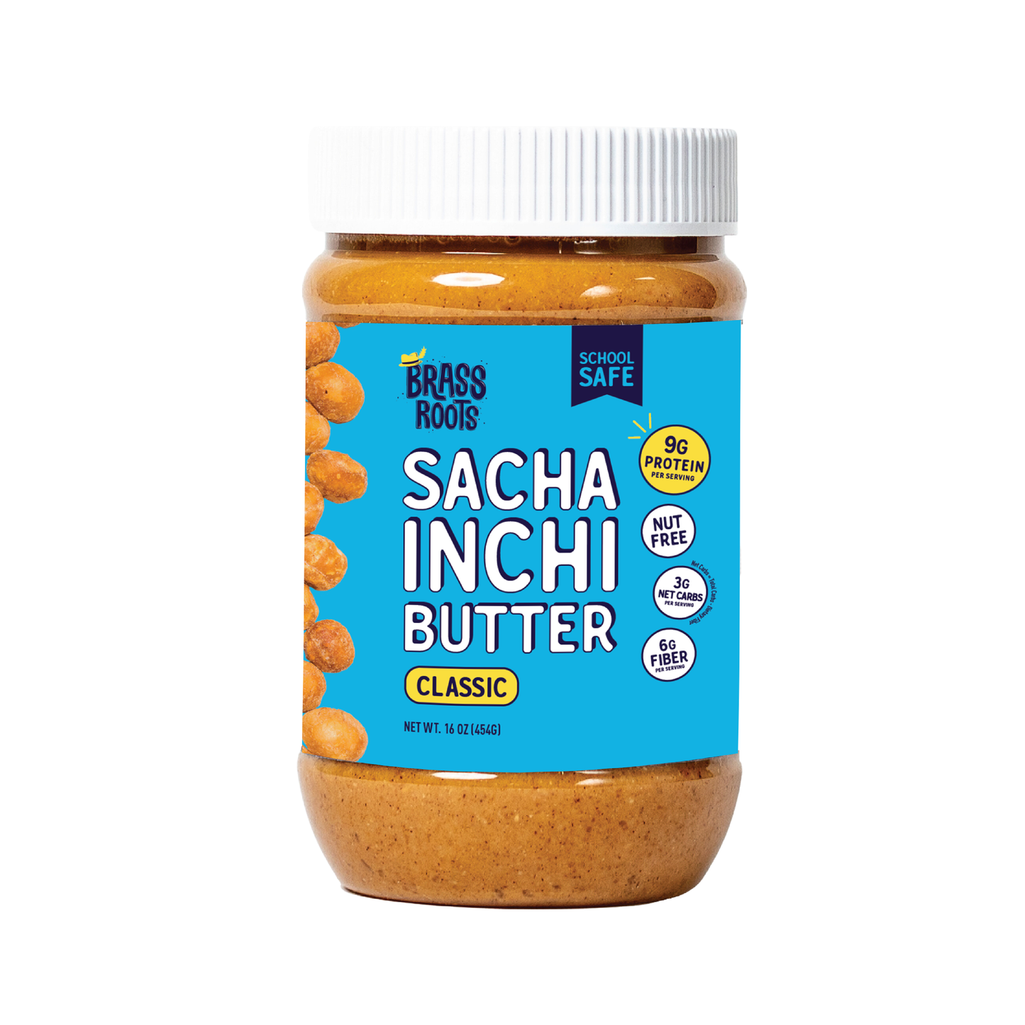 Sacha Inchi Butter - Classic [16oz jar]